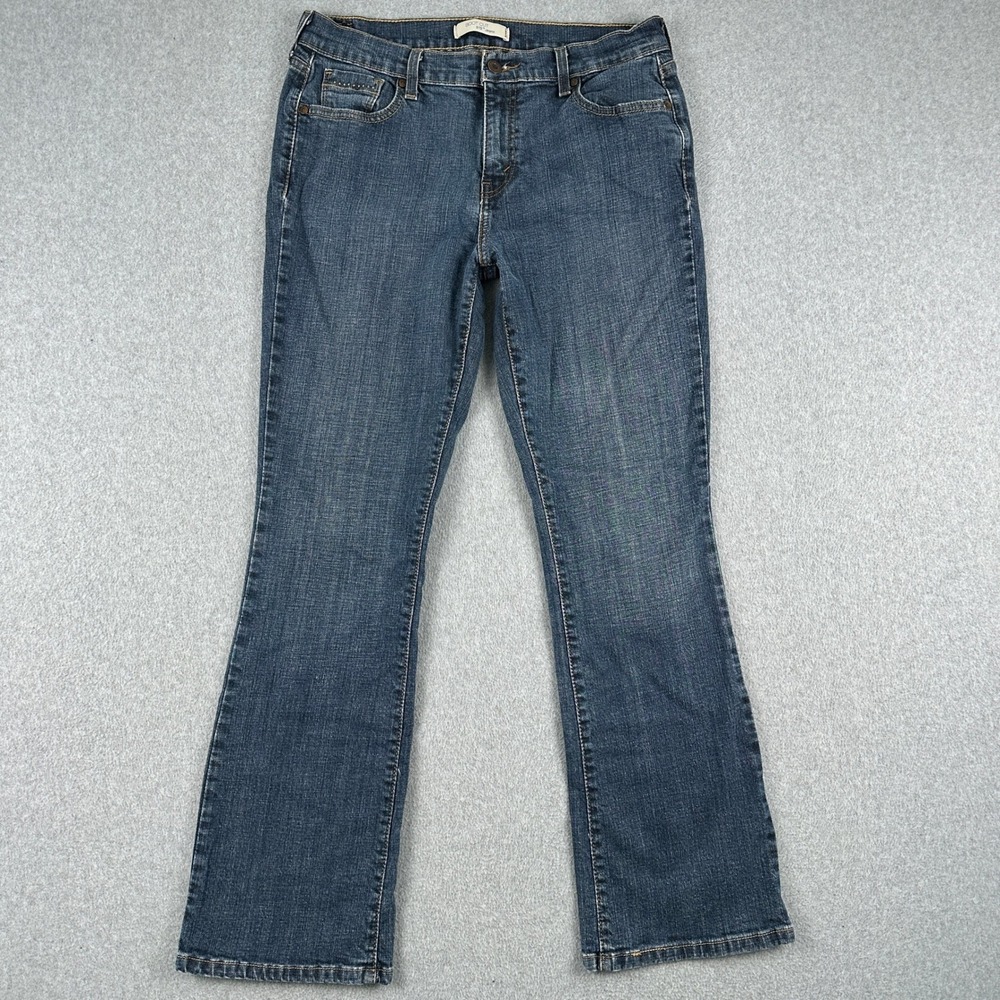 Levi's Jeans Womens 12M Blue 515 Bootcut Mid Rise Stretch Denim Casual Vintage